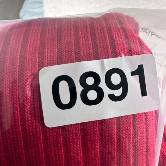 Reformation Jeans Ribbed Knit Mini Dress Bodycon Red Comfy Size Small Comfy Soft - Picture 10 of 10